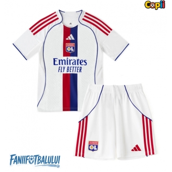 Olympique Lyonnais Echipament de Fotbal Replică 2025-26 Copii Acasa (+ Șorturi)
